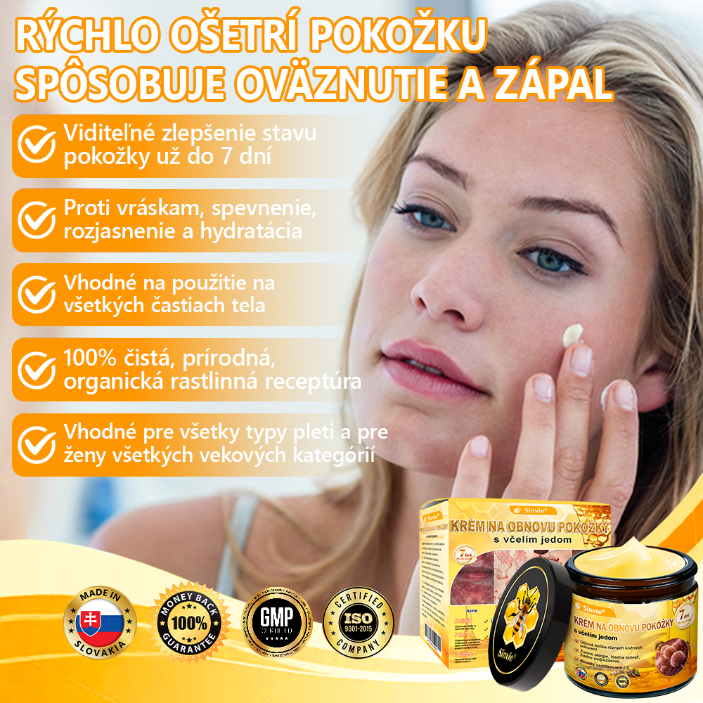 ❤️Sinvie® regeneračný krém s včelím jedom | 50 ml | Odporúčaný Slovenskou dermatovenerologickou spoločnosťou