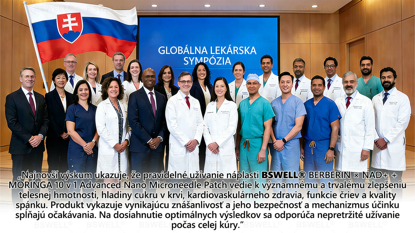 📢📢BSWELL® Nano mikronidla chudnúci náplasť (Rýchlo raz denne, viditeľné zmeny do 28 dní) ✅ Pre obezitu, kardiovaskulárne zdravie, cukrovku, spánkovú apnoe, zdravie kĺbov, problémy s kĺbmi a ďalšie