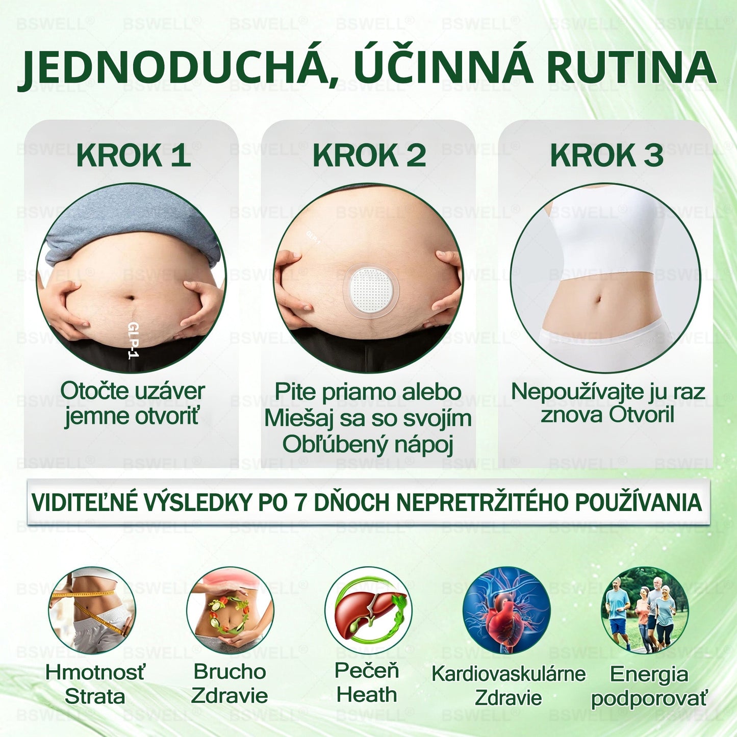 📢📢BSWELL® Nano mikronidla chudnúci náplasť (Rýchlo raz denne, viditeľné zmeny do 28 dní) ✅ Pre obezitu, kardiovaskulárne zdravie, cukrovku, spánkovú apnoe, zdravie kĺbov, problémy s kĺbmi a ďalšie