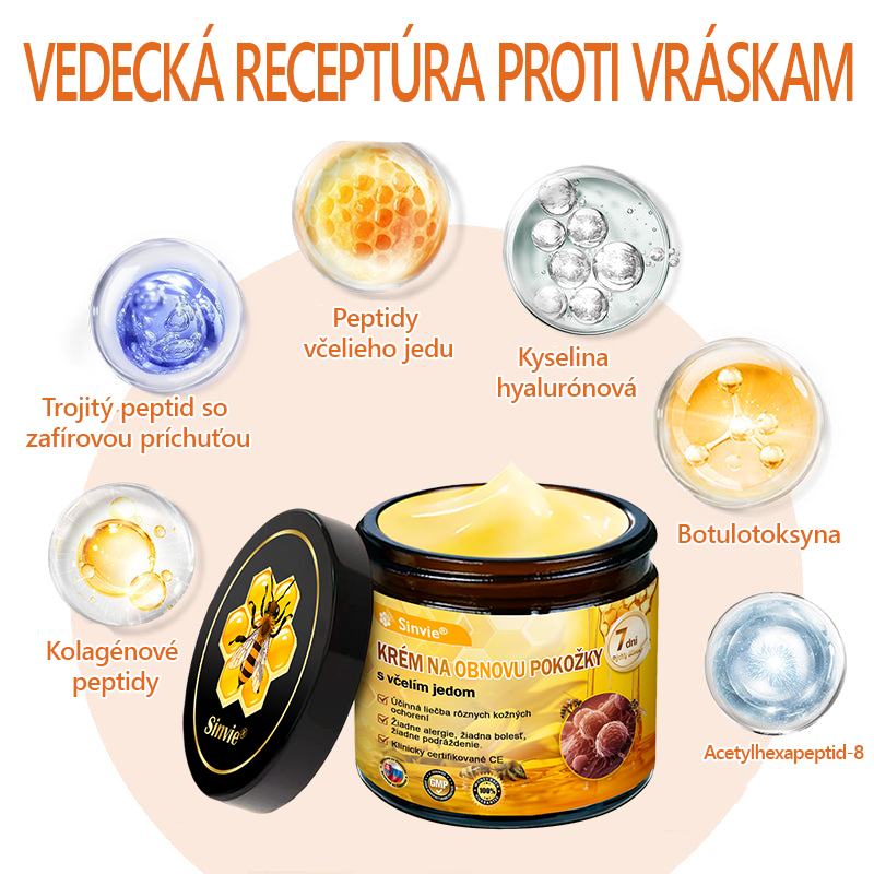 🔥Sinvie® regeneračný krém s včelím jedom | 50 ml | Odporúčaný Slovenskou dermatovenerologickou spoločnosťou