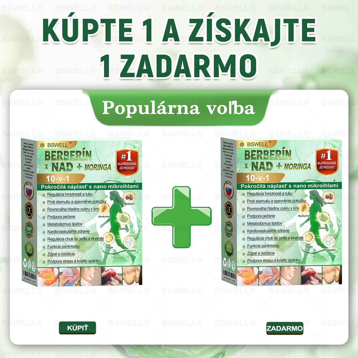 📢📢BSWELL® Nano mikronidla chudnúci náplasť (Rýchlo raz denne, viditeľné zmeny do 28 dní) ✅ Pre obezitu, kardiovaskulárne zdravie, cukrovku, spánkovú apnoe, zdravie kĺbov, problémy s kĺbmi a ďalšie