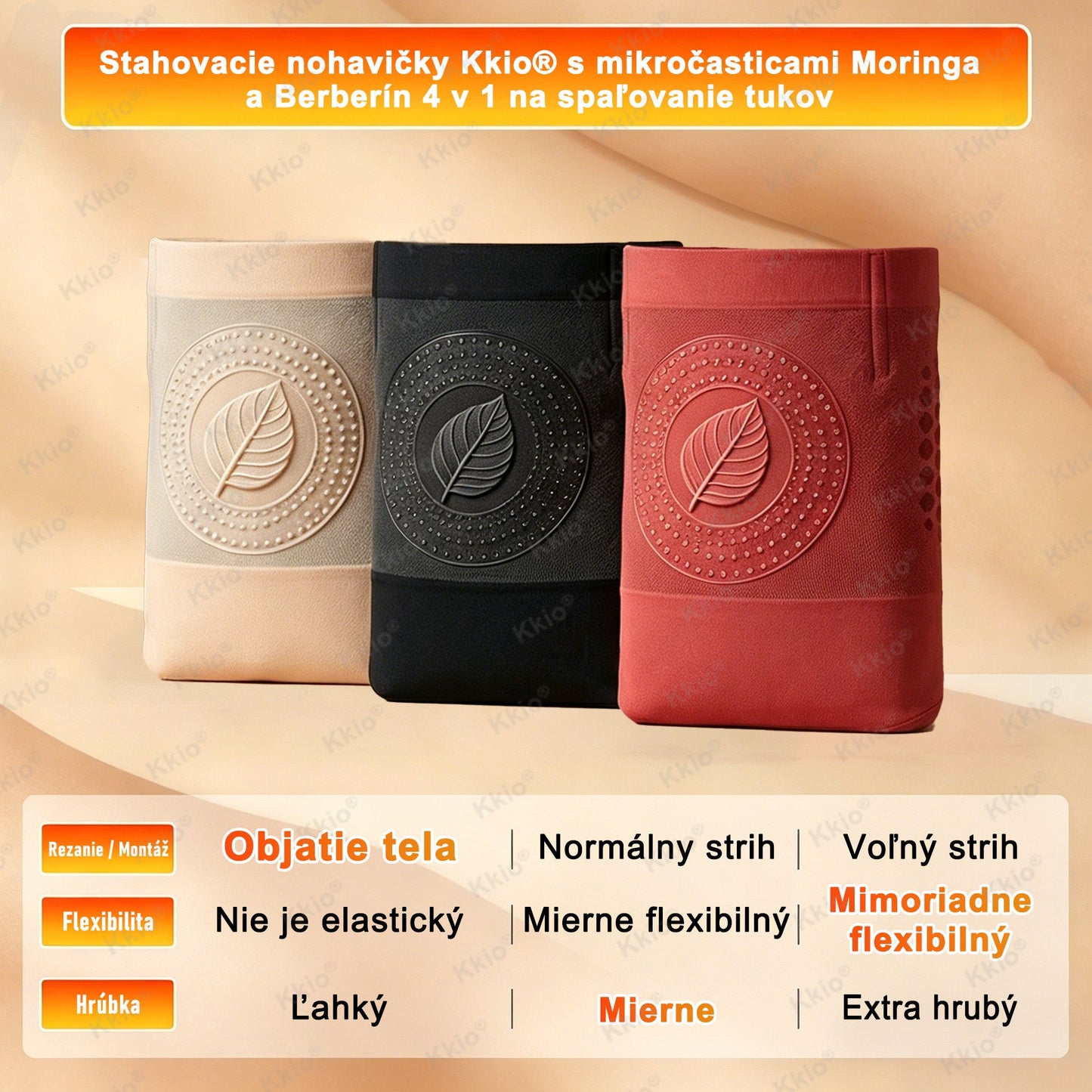 🔥🔥👖 Objavte tajomstvo – Kkio® 4 v 1 tvarovacie a spaľovačské kraťasy s mikronizovanou moringou a borberínom ☘️ Výhradne v oficiálnom e-shope značky.