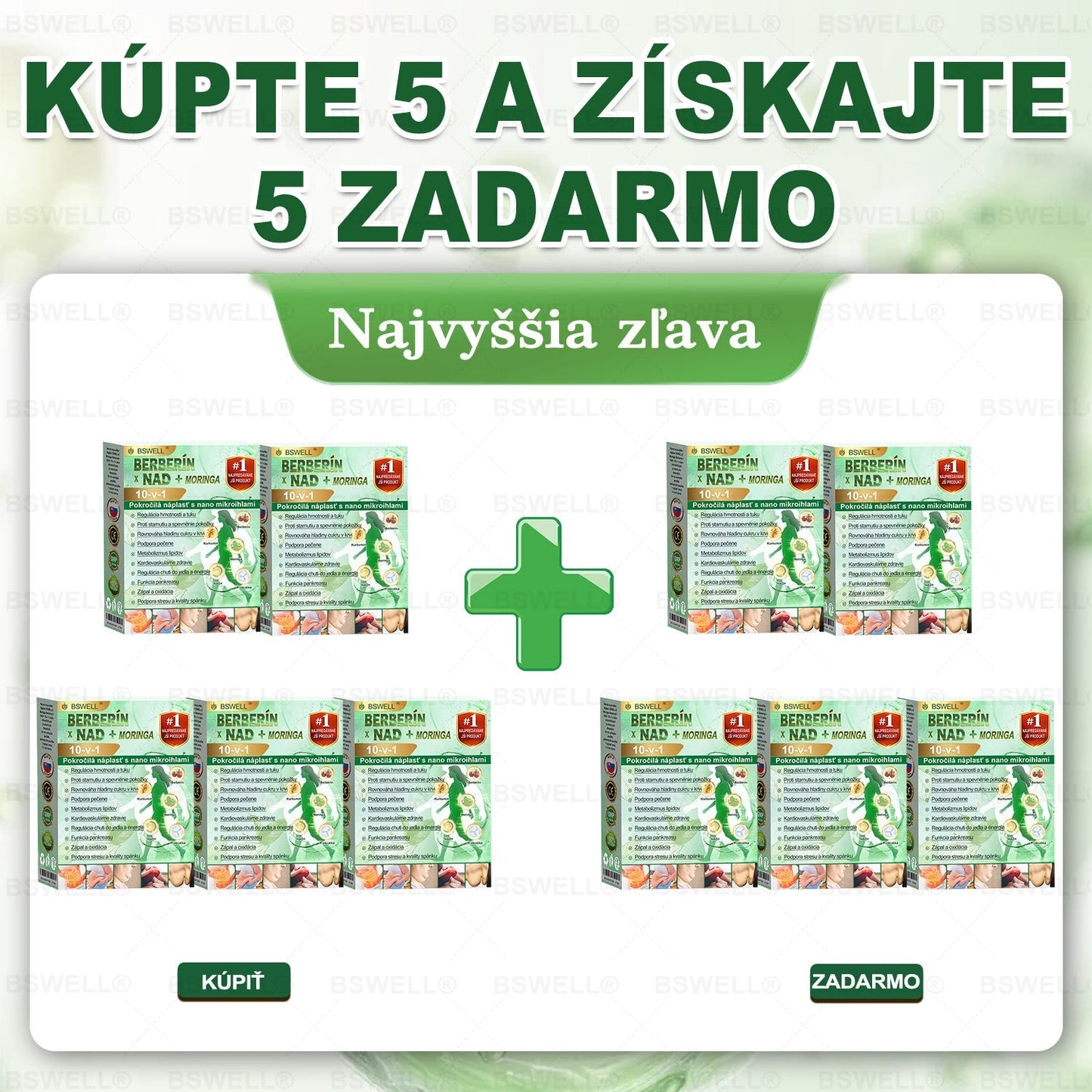 📢📢BSWELL® Nano mikronidla chudnúci náplasť (Rýchlo raz denne, viditeľné zmeny do 28 dní) ✅ Pre obezitu, kardiovaskulárne zdravie, cukrovku, spánkovú apnoe, zdravie kĺbov, problémy s kĺbmi a ďalšie